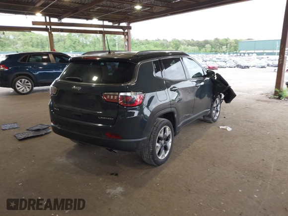2018 Jeep Compass Limited с VIN 3C4NJDCB2JT190265, выставлен на аукционе IAAI как лот 42307336 с пробегом 72 358 миль миль и . История ставок и продаж доступна на DreamBid. Изображение 4.