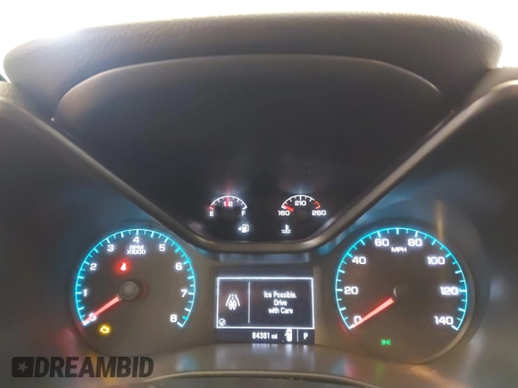 2020 Chevrolet Colorado 4WD Work Truck with VIN 1GCHTBEA5L1114663, listed as a IAAI auction lot 41620270 with 84,381 mi miles. Bid and sale history available at carsss.com. Image 7.