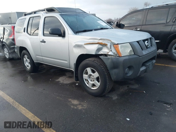 2007 Nissan Xterra SE with VIN 5N1AN08W27C529632, listed as a IAAI auction lot 41265146 with 233,312 mi miles and . Bid and sale history available at DreamBid. Image 1.