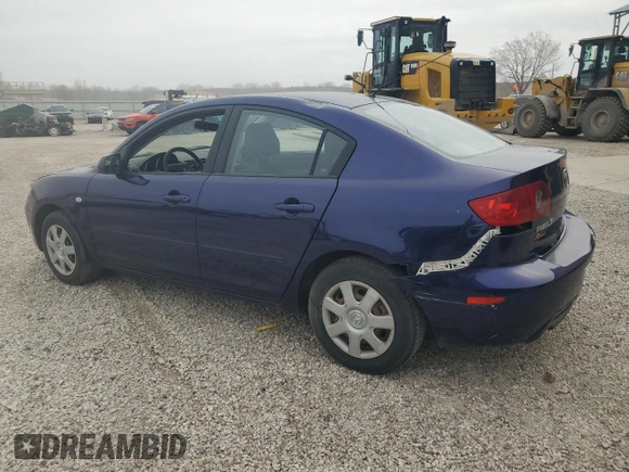 2006 Mazda 3 i with VIN JM1BK12F761460947, listed as a Copart auction lot 50333175 with 71,676 mi miles and Salvage Title. Bid and sale history available at carsss.com. Image 2.