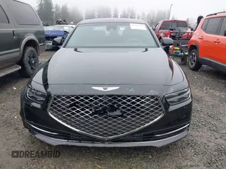 2022 Genesis G90 3.3T Premium with VIN KMTF34PA5NU096328, listed as a IAAI auction lot 41344972 with 6,923 mi miles. Bid and sale history available at carsss.com. Image 12.