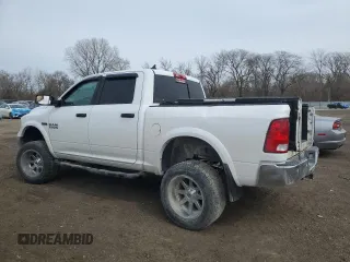 2015 Ram 1500 Outdoorsman with VIN 1C6RR7LM8FS547994, listed as a Copart auction lot 50080665 with 186,721 mi miles and Salvage title. Bid and sale history available at DreamBid. Image 2.
