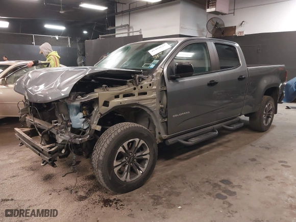 2022 Chevrolet Colorado 4WD Z71 with VIN 1GCGTDEN5N1321776, listed as a IAAI auction lot 41464627 with 49,044 mi miles. Bid and sale history available at carsss.com. Image 18.