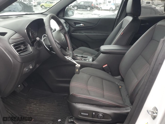 2022 Chevrolet Equinox RS with VIN 3GNAXWEV5NS105793, listed as a Copart auction lot 43912605 with 3,886 mi miles and Salvage Title. Bid and sale history available at carsss.com. Image 7.