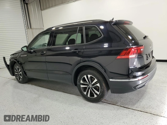 2024 Volkswagen Tiguan S with VIN 3VVRB7AX2RM211296, listed as a Copart auction lot 64245315 with 8,911 mi miles and Non repairable. Bid and sale history available at DreamBid. Image 2.