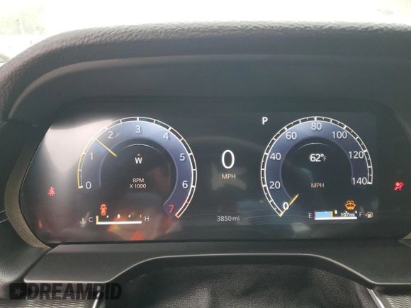2025 Jeep Grand Cherokee Laredo with VIN 1C4RJHAG1SC278728, listed as a Copart auction lot 45920395 with 3,850 mi miles and Salvage Title. Bid and sale history available at DreamBid. Image 9.