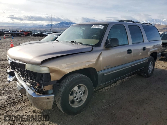 2000 Chevrolet Suburban LS with VIN 3GNFK16T3YG200221, listed as a Copart auction lot 87088044 with 163,716 mi miles and Salvage title. Bid and sale history available at DreamBid. Image 1.