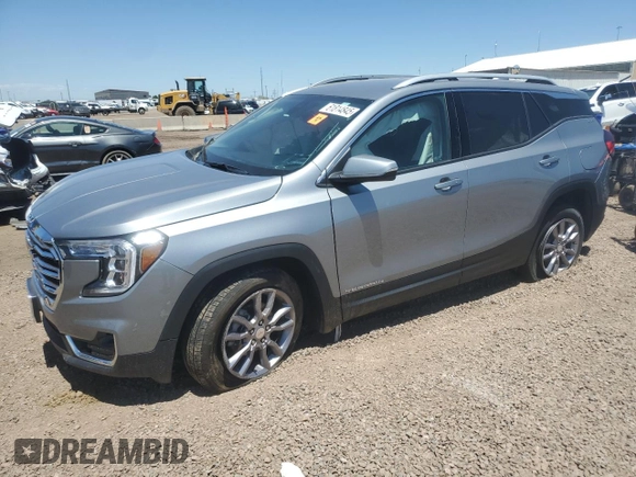 2024 GMC Terrain SLT with VIN 3GKALVEG7RL284388, listed as a Copart auction lot 61814845 with 32,048 mi miles and Salvage title. Bid and sale history available at DreamBid. Image 1.