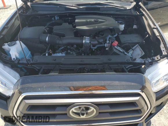 2022 Toyota Tacoma SR5 with VIN 3TMBZ5DN9NM035304, listed as a Copart auction lot 59221575 with 18,008 mi miles and Salvage title. Bid and sale history available at DreamBid. Image 11.