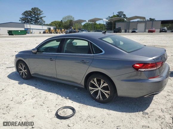 2021 Volkswagen Passat 2.0T SE with VIN 1VWSA7A36MC014056, listed as a Copart auction lot 53681625 with 79,231 mi miles and Clean Title. Bid and sale history available at carsss.com. Image 2.