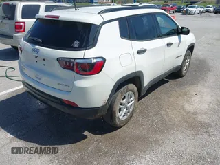 2018 Jeep Compass Sport with VIN 3C4NJDAB5JT146182, listed as a IAAI auction lot 42041839 with 55,865 mi miles and . Bid and sale history available at DreamBid. Image 4.
