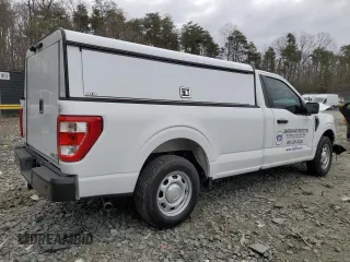 2023 Ford F-150 XL with VIN 1FTMF1CB6PKD86361, listed as a Copart auction lot 47599975 with 54,227 mi miles and Salvage Title. Bid and sale history available at carsss.com. Image 3.