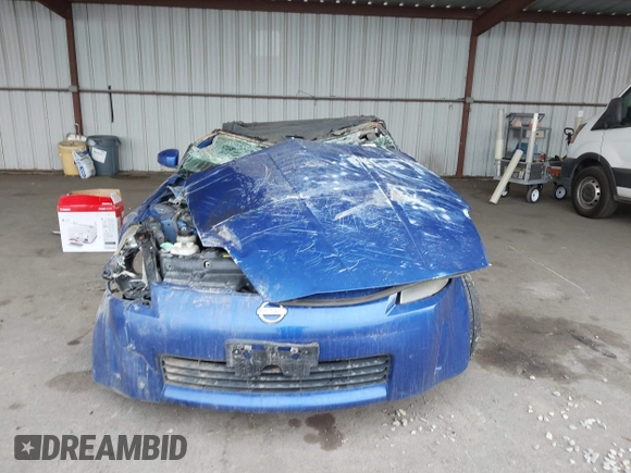 2005 Nissan 350Z Touring with VIN JN1AZ36A45M753058, listed as a IAAI auction lot 41563023 with 1 mi miles. Bid and sale history available at carsss.com. Image 12.