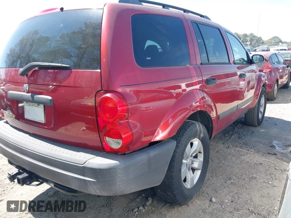 2006 Dodge Durango SXT with VIN 1D4HD38N96F143546, listed as a IAAI auction lot 41917422 with Not Provided miles. Bid and sale history available at carsss.com. Image 4.