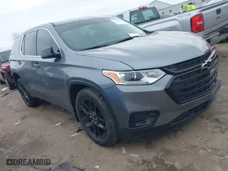 2020 Chevrolet Traverse LS with VIN 1GNEVFKW9LJ258051, listed as a IAAI auction lot 41365597 with 27,203 mi miles. Bid and sale history available at carsss.com. Image 1.