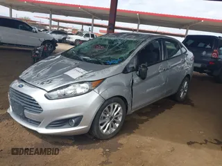 2014 Ford Fiesta SE with VIN 3FADP4BJ9EM196038, listed as a IAAI auction lot 41916159 with 85,582 mi miles. Bid and sale history available at carsss.com. Image 17.