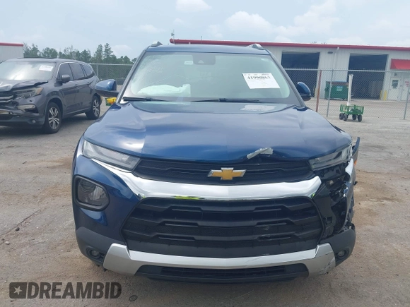 2021 Chevrolet TrailBlazer LT with VIN KL79MPS28MB051501, listed as a IAAI auction lot 41990863 with 76,980 mi miles. Bid and sale history available at carsss.com. Image 12.