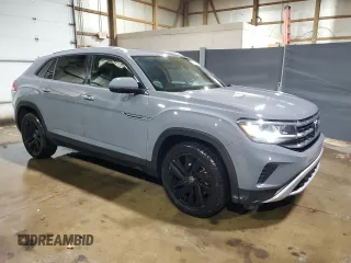 2022 Volkswagen Atlas SE z VIN 1V2KE2CA1NC229494, wystawiony jako Copart lot #42028205 z przebiegiem 54 046 mil mil oraz Czysty tytuł • Clean title. Historia ofert i sprzedaży dostępna na DreamBid. Obrazek 4.