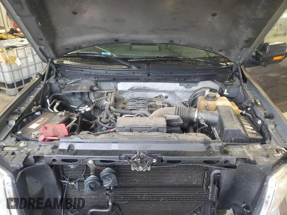 2011 Ford F-150 XL with VIN 1FTFW1CF3BFA90954, listed as a Copart auction lot 60242655 with 195,584 mi miles and Salvage title. Bid and sale history available at DreamBid. Image 11.