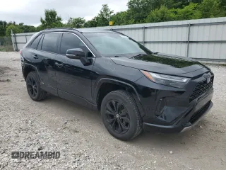 2022 Toyota RAV4 Hybrid SE with VIN 4T3T6RFV3NU089312, listed as a Copart auction lot 59324525 with 49,493 mi miles and Salvage title. Bid and sale history available at DreamBid. Image 4.
