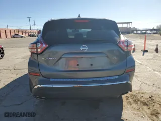 2017 Nissan Murano SV with VIN 5N1AZ2MG0HN135101, listed as a Copart auction lot 85617384 with 91,167 mi miles and Salvage Title. Bid and sale history available at carsss.com. Image 6.