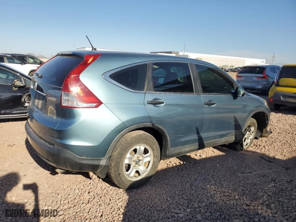 2013 Honda CR-V LX with VIN 5J6RM4H3XDL076230, listed as a Copart auction lot 52637315 with 124,524 mi miles and Salvage Title. Bid and sale history available at carsss.com. Image 3.