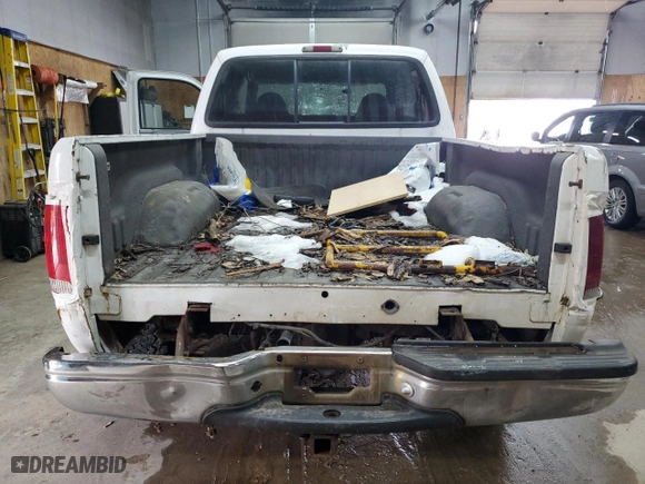1999 Ford Super Duty F-350 SRW XL with VIN 1FTSW31S9XEE99015, listed as a Copart auction lot 49417645 with 128,553 mi miles and Clean Title. Bid and sale history available at carsss.com. Image 6.