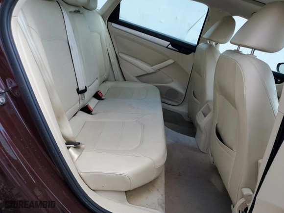2012 Volkswagen Passat SE with VIN 1VWBH7A32CC066147, listed as a Copart auction lot 50908525 with 0 mi miles and Salvage Title. Bid and sale history available at carsss.com. Image 10.