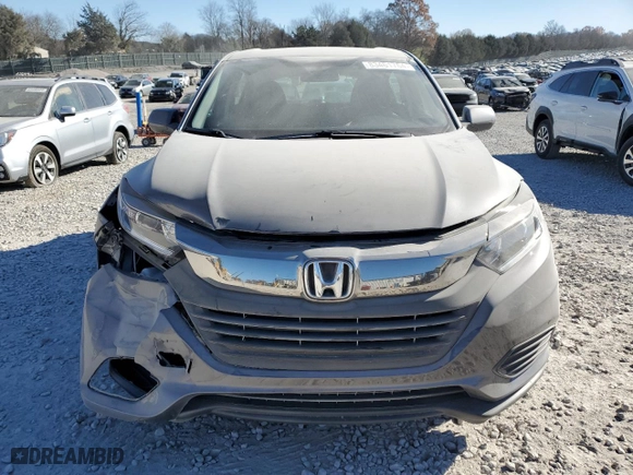 2021 Honda HR-V LX with VIN 3CZRU5H30MM723965, listed as a Copart auction lot 83461764 with 12,369 mi miles and Salvage Title. Bid and sale history available at carsss.com. Image 5.