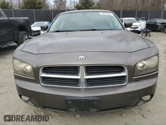 2010 Dodge Charger SXT with VIN 2B3CA3CV5AH187124, listed as a Copart auction lot 49622545 with 247,235 mi miles and Salvage Title. Bid and sale history available at carsss.com. Image 5.
