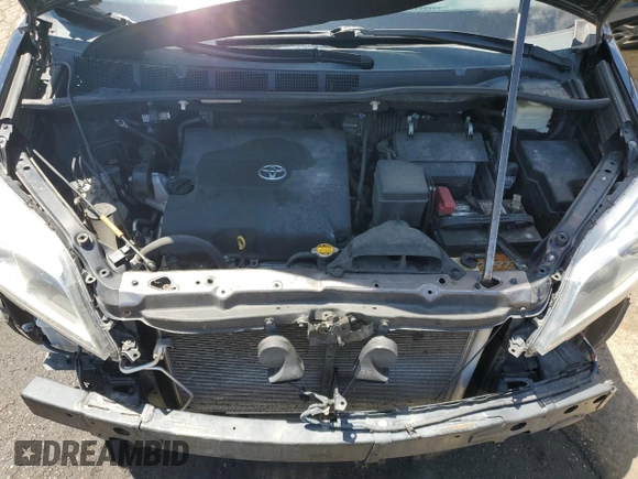2015 Toyota Sienna Limited with VIN 5TDDK3DC7FS104752, listed as a Copart auction lot 61606055 with 119,771 mi miles and Salvage title. Bid and sale history available at DreamBid. Image 12.