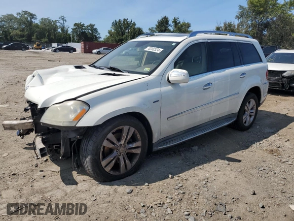 2010 Mercedes-Benz GL-Class GL 350 BlueTEC with VIN 4JGBF2FE4AA589079, listed as a Copart auction lot 70202324 with 0 mi miles and Clean Title. Bid and sale history available at carsss.com. Image 1.