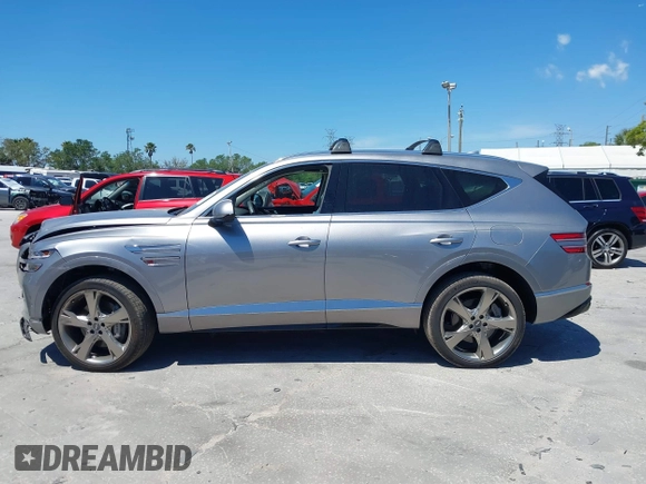 2024 Genesis GV80 with VIN KMUHBDSB7RU164027, listed as a IAAI auction lot 41847987 with 20,092 mi miles and . Bid and sale history available at DreamBid. Image 14.