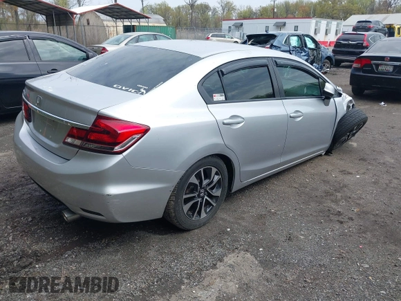 2013 Honda Civic EX with VIN 19XFB2F81DE036385, listed as a IAAI auction lot 42026958 with 158,338 mi miles and . Bid and sale history available at DreamBid. Image 4.
