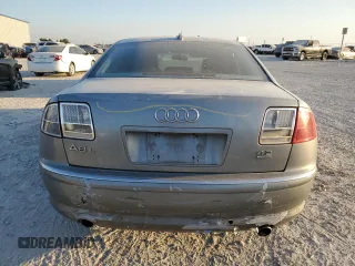 2006 Audi A8 4.2L with VIN WAUML44E26N021186, listed as a Copart auction lot 74382994 with Not provided miles and Salvage title. Bid and sale history available at DreamBid. Image 6.