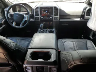 2015 Ford F-150 XL with VIN 1FTEW1CG2FFA50083, listed as a Copart auction lot 64018233 with 98,108 mi miles and Salvage Title. Bid and sale history available at carsss.com. Image 8.