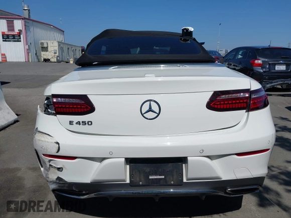 2021 Mercedes-Benz E 450 with VIN W1K1K5JB3MF151872, listed as a IAAI auction lot 42486743 with 65,139 mi miles and . Bid and sale history available at DreamBid. Image 16.