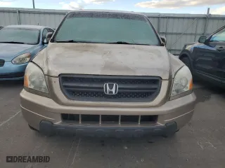 2005 Honda Pilot EX-L with RES with VIN 2HKYF18655H553320, listed as a Copart auction lot 88974095 with 185,265 mi miles and Salvage Title. Bid and sale history available at carsss.com. Image 5.