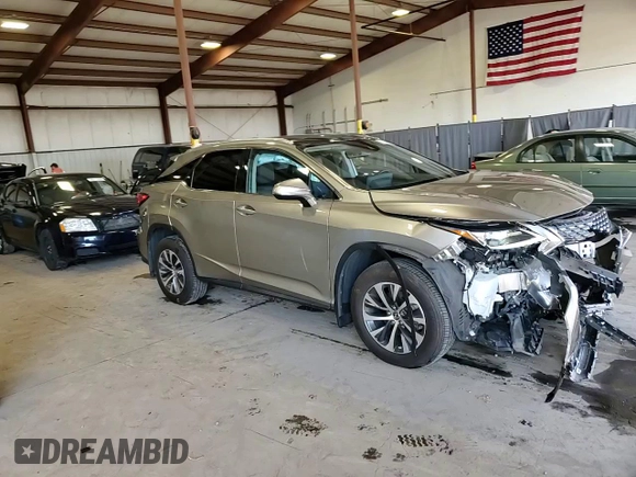 2022 Lexus RX with VIN 2T2HZMDA4NC331708, listed as a Copart auction lot 50336595 with 9,068 mi miles and Salvage Title. Bid and sale history available at carsss.com. Image 15.