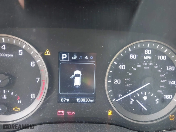 2016 Hyundai Tucson SE with VIN KM8J3CA44GU162730, listed as a IAAI auction lot 41694219 with 159,830 mi miles. Bid and sale history available at carsss.com. Image 7.