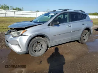 2017 Toyota RAV4 LE with VIN 2T3BFREV3HW636614, listed as a Copart auction lot 50245465 with 139,086 mi miles and Salvage Title. Bid and sale history available at DreamBid. Image 1.