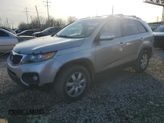 2012 Kia Sorento LX with VIN 5XYKT3A60CG295992, listed as a Copart auction lot 41996405 with 163,094 mi miles and Salvage Title. Bid and sale history available at DreamBid. Image 1.