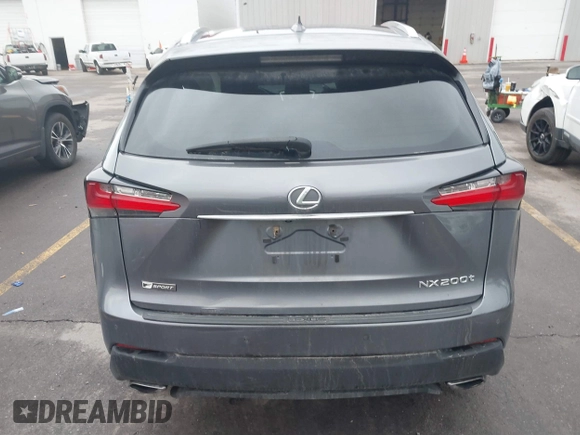 2016 Lexus NX 200t with VIN JTJBARBZ3G2081951, listed as a IAAI auction lot 38770511 with Not Provided miles and . Bid and sale history available at DreamBid. Image 16.