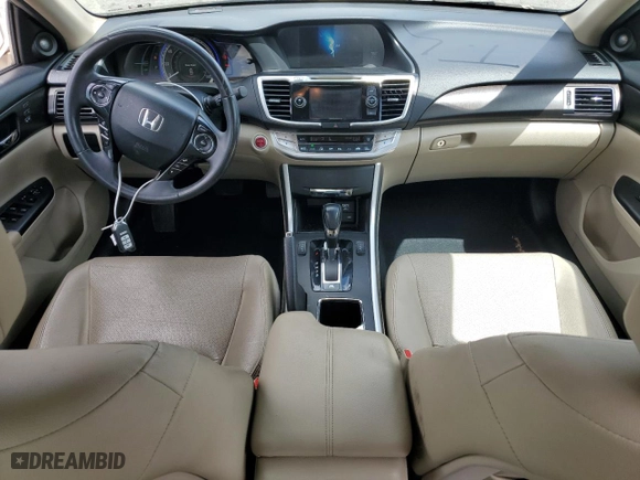 2014 Honda Accord Hybrid EX-L with VIN 1HGCR6F59EA001899, listed as a Copart auction lot 51340715 with 158,639 mi miles and Salvage Title. Bid and sale history available at carsss.com. Image 8.
