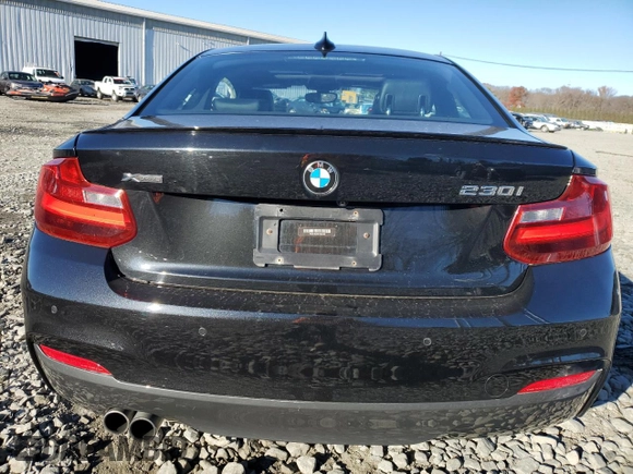 2017 BMW 2 Series 230i xDrive with VIN WBA2H9C30HV642466, listed as a Copart auction lot 80106984 with 0 mi miles and Salvage Title. Bid and sale history available at carsss.com. Image 6.