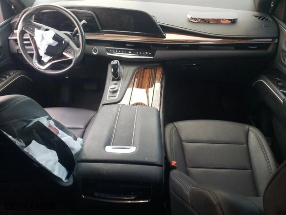 2024 Cadillac Escalade RWD Luxury with VIN 1GYS3AKL9RR250191, listed as a Copart auction lot 81110414 with 18,882 mi miles and Salvage Title. Bid and sale history available at carsss.com. Image 8.