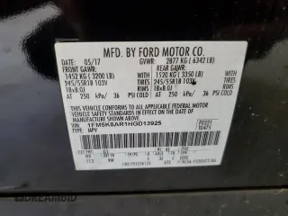2017 Ford Police Interceptor Utility z VIN 1FM5K8AR1HGD13925, wystawiony jako Copart lot #64199685 z przebiegiem 141 995 mil mil oraz Czysty tytuł • Clean title. Historia ofert i sprzedaży dostępna na DreamBid. Obrazek 14.