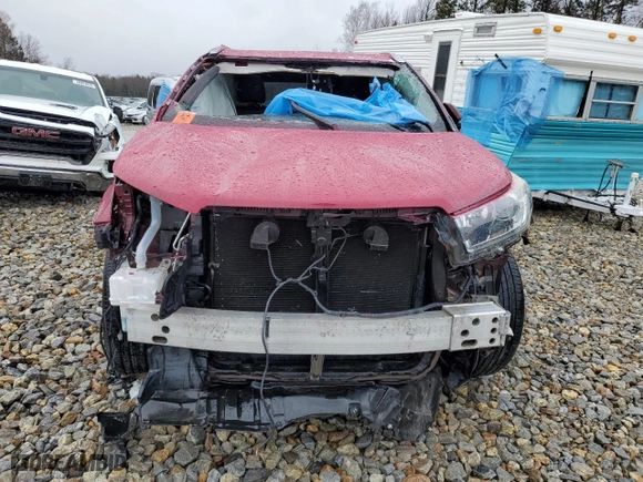 2017 Toyota Highlander Limited with VIN 5TDDZRFHXHS471879, listed as a Copart auction lot 46044635 with 0 mi miles and Salvage Title. Bid and sale history available at carsss.com. Image 5.