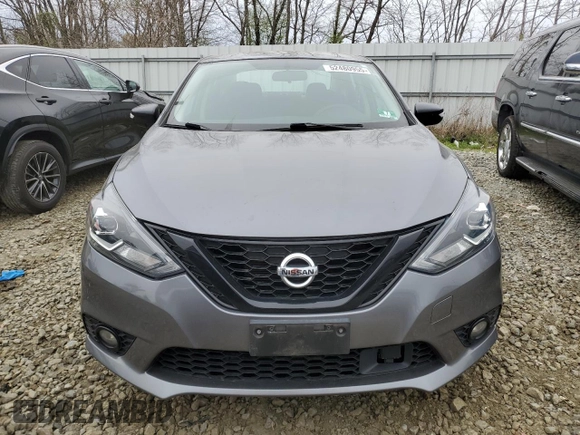 2018 Nissan Sentra S with VIN 3N1AB7AP4JY282981, listed as a Copart auction lot 52480955 with 57,217 mi miles and Salvage Title. Bid and sale history available at DreamBid. Image 5.