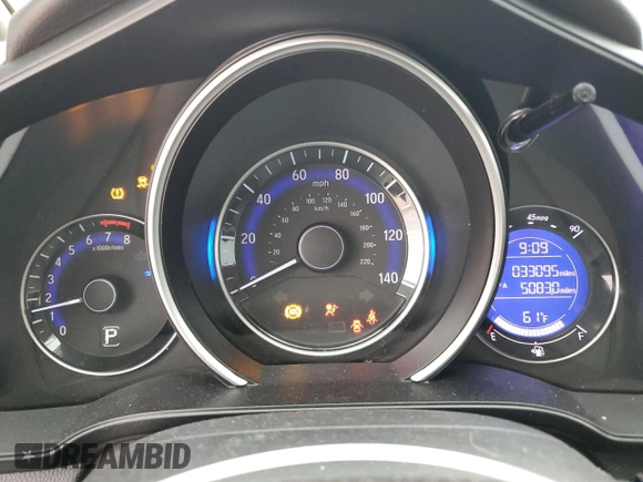 2020 Honda Fit LX with VIN 3HGGK5H43LM720506, listed as a Copart auction lot 51010455 with 33,095 mi miles and Salvage title. Bid and sale history available at DreamBid. Image 9.
